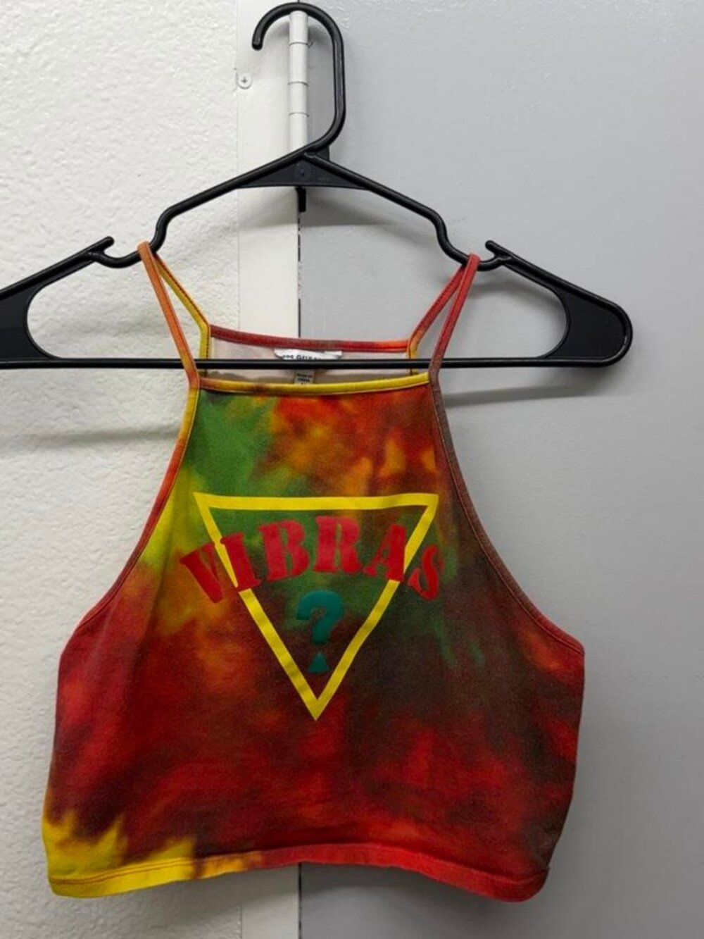 Guess x J. Balvin Vibras tie-dye crop top